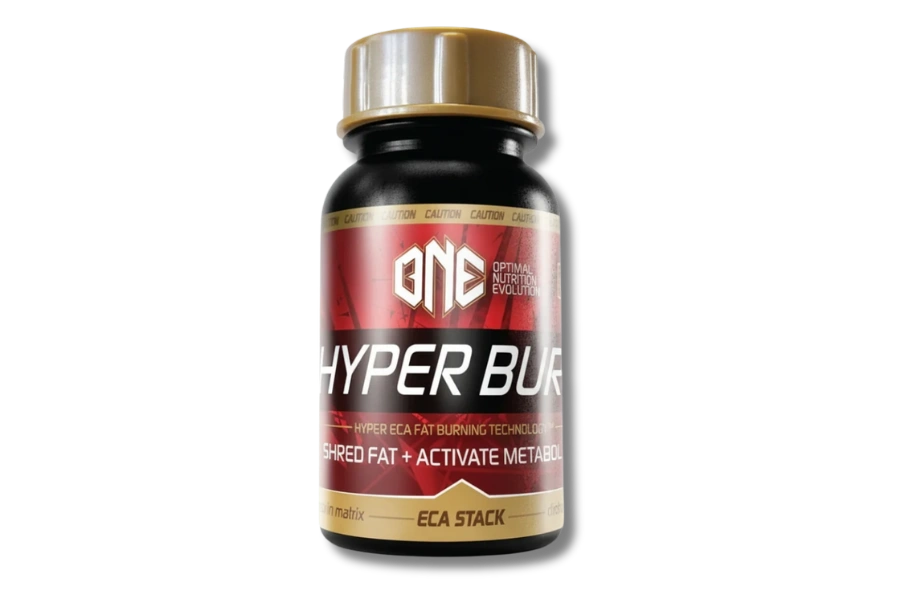 Hyper Burn ECA Stack Fat Burner Capsules