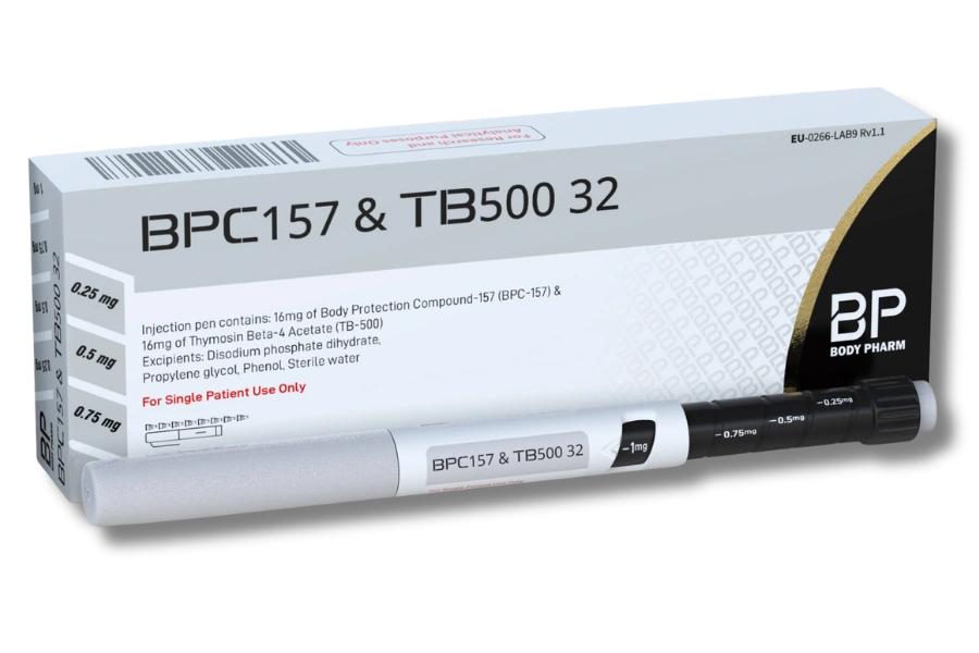 Bodypharma BPC-157 & TB 500 combo 16mg (Wolverine) Pen